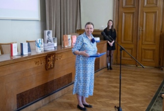 Autorka knihy <em>České protektorátní drama</em> Lenka Jungmannová.<br>Foto Josef Landergott / Akademie věd ČR